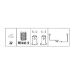 Picture of RS199 - Reverse Light Switch - Fiat 124