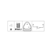 Picture of RS145 - Reverse Light Switch - Ford Escort (IV, V, VI) 1.3, 1.4, 1.6 16V, 1.8 16V, XR3