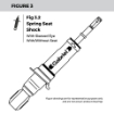 Picture of 69068 - Shock Gas Ryder Springseat - Volkswagen Citi Golf/Golf/Golf Cabriolet/Jetta/Vento