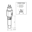 Picture of 323-803-002-007D - Temperature Sender/Switch - +50°C to +150°C - Switch 130°C - M14X1.5