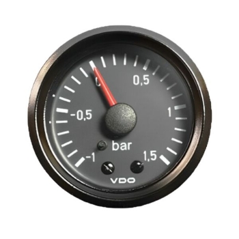 Picture of 150-035-001G - Pressure Vacuum Gauge - Cockpit International 52mm -1.0 Bar to +1.5 Bar Mechanical