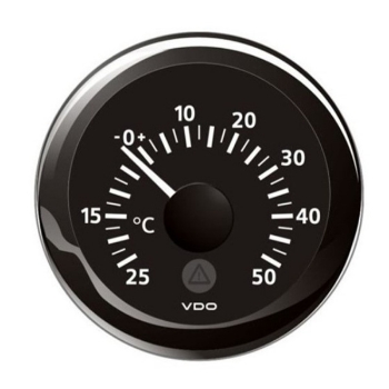 Picture of A2C59512336 - Temperature Gauge - Viewline 52mm 12V/24V -25C to +50 Ambient