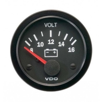 Picture of 332-010-001K - Voltmeter - Cockpit Vision 52mm 12V (8V-16V) Display