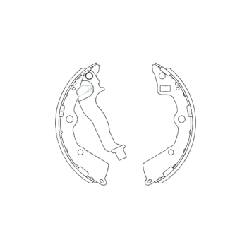 Picture of FSB4025SA - Ferodo LV Brake Shoe