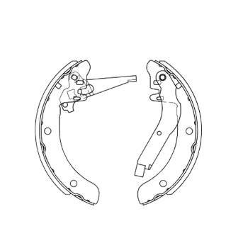 Picture of FSB4231 - Ferodo LV Brake Shoe