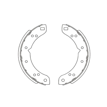 Picture of FSB4233 - Ferodo LV Brake Shoe