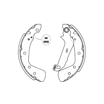 Picture of FSB4243 - Ferodo LV Brake Shoe