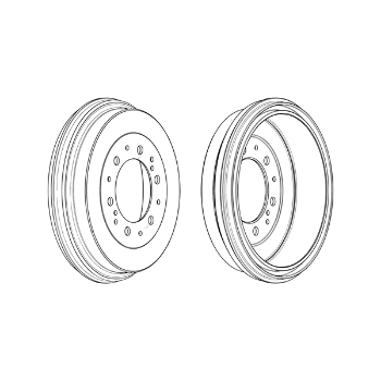 Picture of FDR329760 - Ferodo Brake Drum