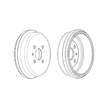 Picture of FDR329015 - Ferodo Brake Drum