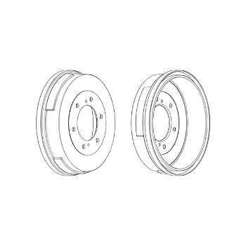 Picture of FDR329039 - Ferodo Brake Drum