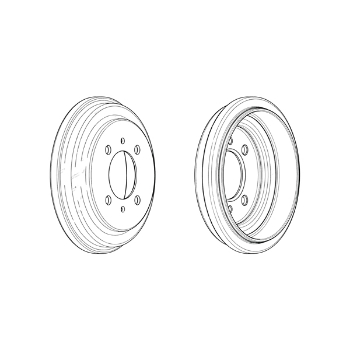 Picture of FDR329042 - Ferodo Brake Drum