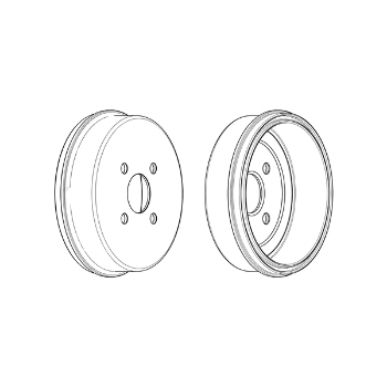 Picture of FDR329082 - Ferodo Brake Drum