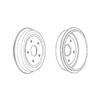 Picture of FDR329735 - Ferodo Brake Drum