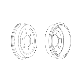 Picture of FDR329737 - Ferodo Brake Drum