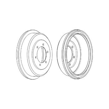 Picture of FDR329747 - Ferodo Brake Drum