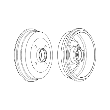 Picture of FDR329751 - Ferodo Brake Drum