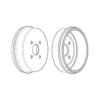 Picture of FDR329762 - Ferodo Brake Drum