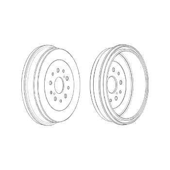 Picture of FDR329763 - Ferodo Brake Drum