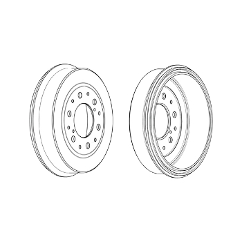 Picture of FDR329764 - Ferodo Brake Drum