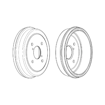 Picture of FDR329766 - Ferodo Brake Drum