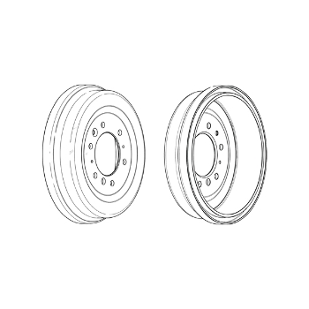Picture of FDR329767 - Ferodo Brake Drum