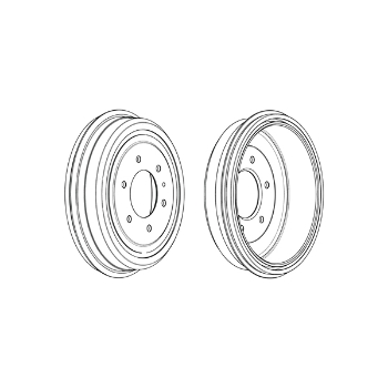 Picture of FDR329770 - Ferodo Brake Drum