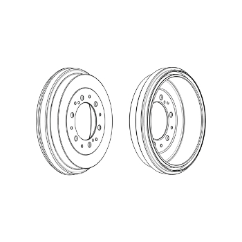 Picture of FDR329781 - Ferodo Brake Drum