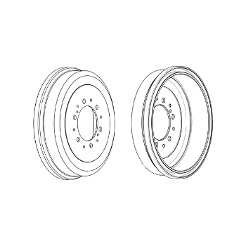 Picture of FDR329782 - Ferodo Brake Drum