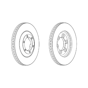 Picture of DDF1914X - Ferodo LV Disc Single Pack
