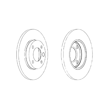 Picture of DDF103X - Ferodo LV Disc Single Pack