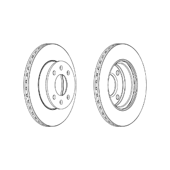 Picture of DDF1268X - Ferodo LV Disc Single Pack