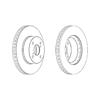 Picture of DDF1343X - Ferodo LV Disc Single Pack