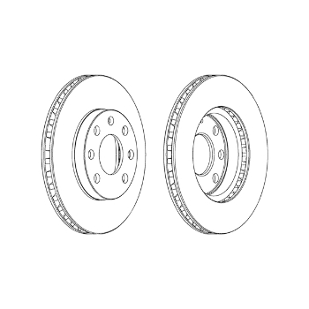 Picture of DDF151X - Ferodo LV Disc Single Pack