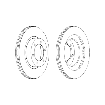 Picture of DDF1594X - Ferodo LV Disc Single Pack