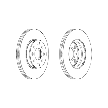 Picture of DDF1603X - Ferodo LV Disc Single Pack