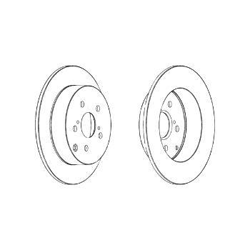Picture of DDF1924X - Ferodo LV Disc Single Pack