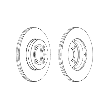Picture of DDF207X - Ferodo LV Disc Single Pack