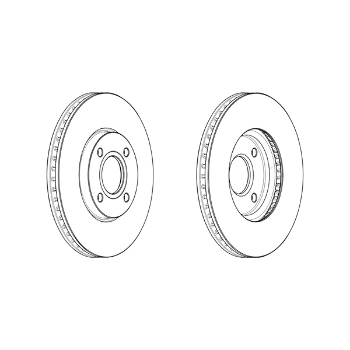 Picture of DDF2345X - Ferodo LV Disc Single Pack