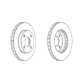 Picture of DDF2368X - Ferodo LV Disc Single Pack
