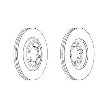 Picture of DDF2372X - Ferodo LV Disc Single Pack