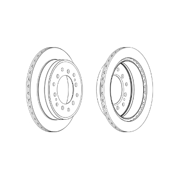 Picture of DDF2505X - Ferodo LV Disc Single Pack
