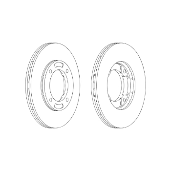 Picture of DDF2628X - Ferodo LV Disc Single Pack