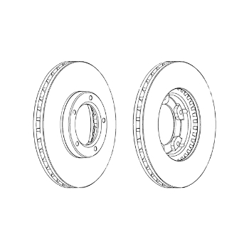 Picture of DDF416X - Ferodo LV Disc Single Pack