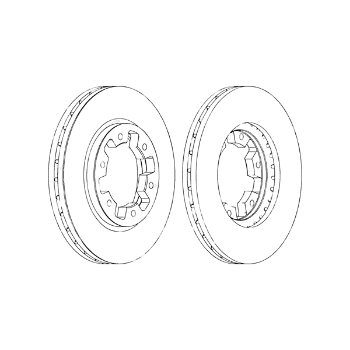 Picture of DDF464X - Ferodo LV Disc Single Pack