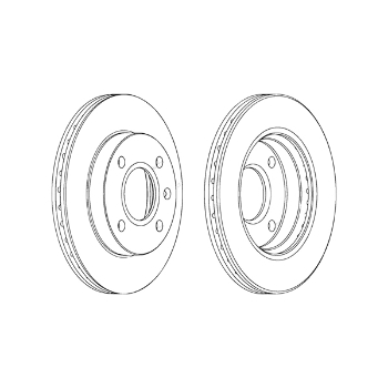 Picture of DDF766X - Ferodo LV Disc Single Pack