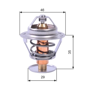 Picture of TH-361 - Thermostat - 82 Deg C - Tata B-Line/Indica/Indigo