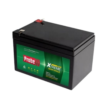 Picture of 12AGM12 - Battery - Deep Cycle - AGM VRLA Deep Cycle 12Ah 12V