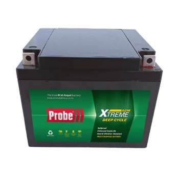 Picture of 12AGM24 - Battery - Deep Cycle - AGM VRLA Deep Cycle 24AH 12V